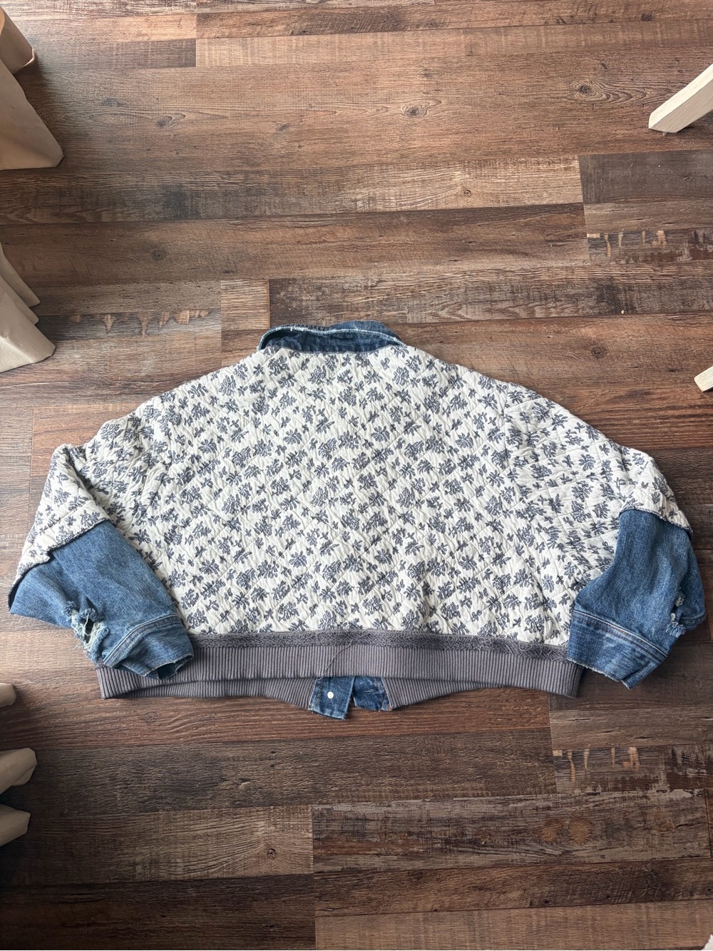Free people ditsy denim jacket - Picture 5 of 5